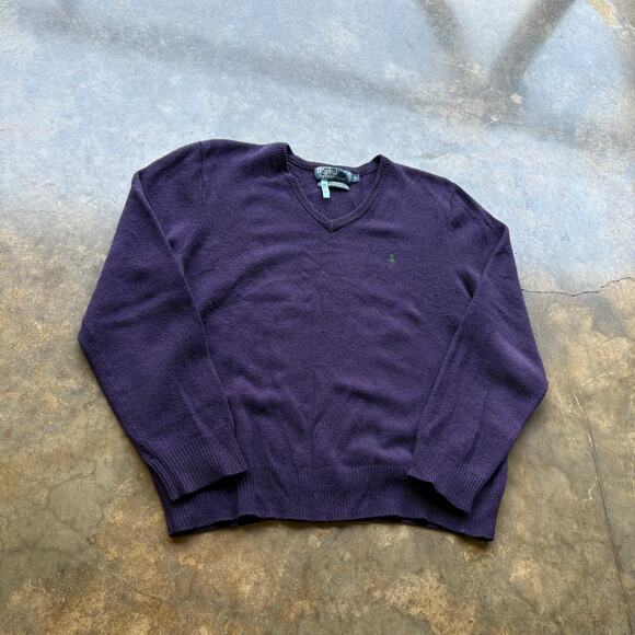 Vintage Polo‎ Ralph Lauren Lambs Wool Sweater - Picture 2 of 6